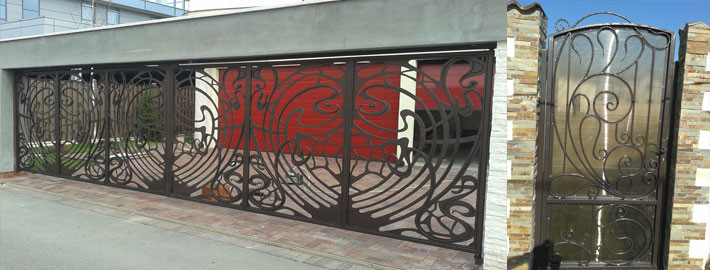 Executie porti si garduri din fier forjat